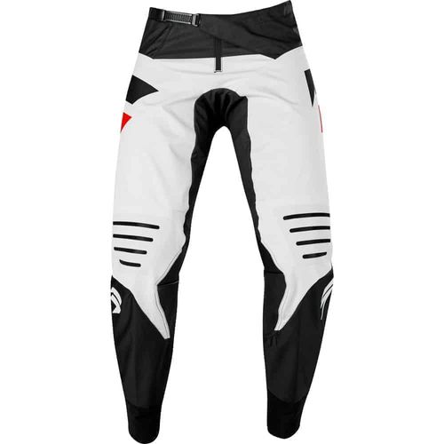 SHIFT BLACK LABEL מכנס לבן שחור ואדום