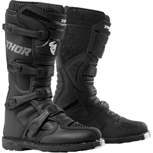 מגף רכיבה THOR MX שחור BLITZ XP