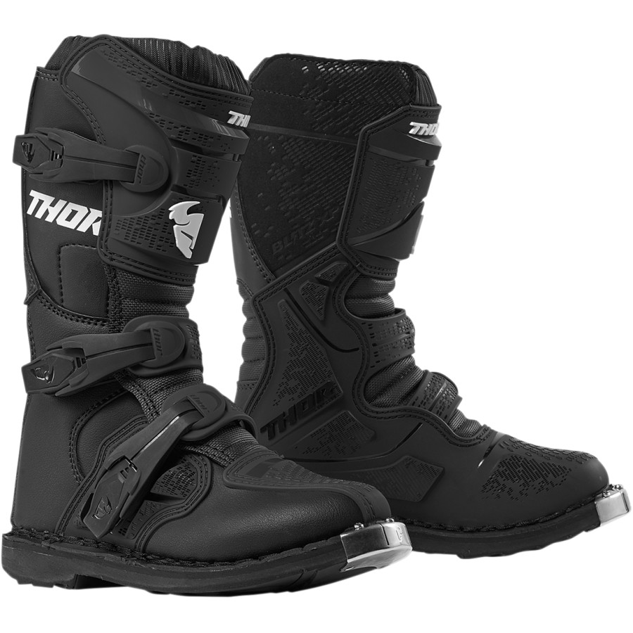 מגפי רכיבה לנוער\נשים THOR BOOT BLITZ XP צבע שחור