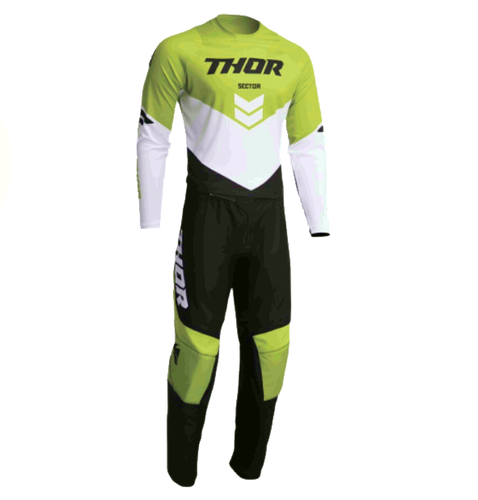 חליפת רכיבה לאופנוע שטח לילדים THOR JERSEY SECTOR CHEV 2022
