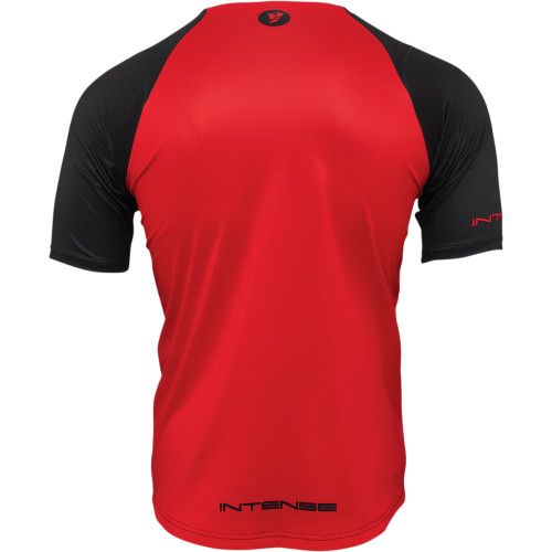 THOR JRSY INTENSE DRT BLACK RED 2022 - חולצת רכיבה