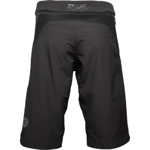 מכנסי רכיבה לאופניים THOR SHORT MTB ASSIST BLACK 2022