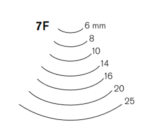 מפסלת זנב דג גאיג' - דגם  Pfeil 7F/10