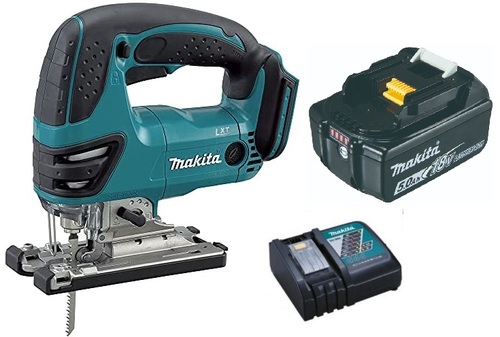 משור אנכי נטען 18V דגם DJV180 + סוללה 5AH מבית Makita