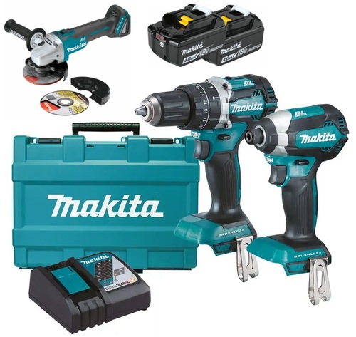 סט מברגות DLX2180 + משחזת 