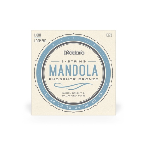 D'Addario EJ72 Mandola Set