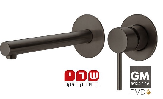 ברז קיר חיצוני חמת פיה קצרה סדרת מצדה דגם 305201GM