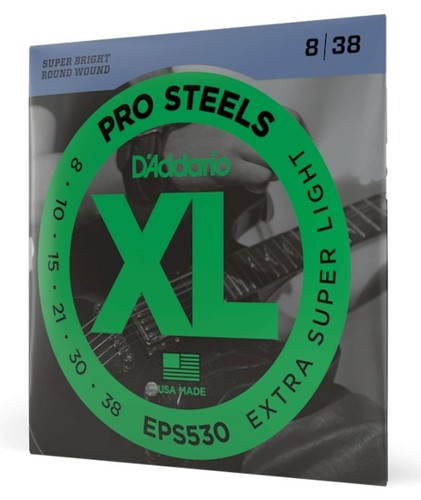 D'Addario EPS530 Extra Super Light Electric Guitar Strings