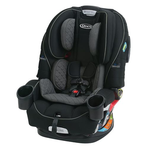 כיסא בטיחות משולב בוסטר 4Ever TrueShield  שחור אפור GRACO