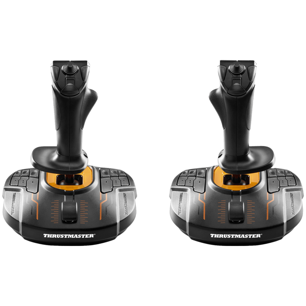 2 בקרי טיסה ימין ושמאל Thrustmaster T.16000M FCS SPACE SIM DUO