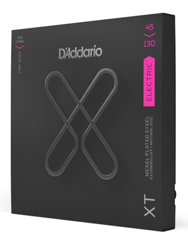 D'Addario XTB45130 Regular 5-String Bass Strings