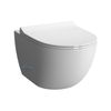 VitrA 7848B003-6147 | אסלה תלויה Rim-Ex כולל מושב דק | לבן מט | סנטו 54 SENTO ויטרה.