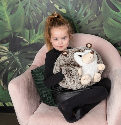 בובת חיבוק ומחמם ידים בקוטר 35 ס