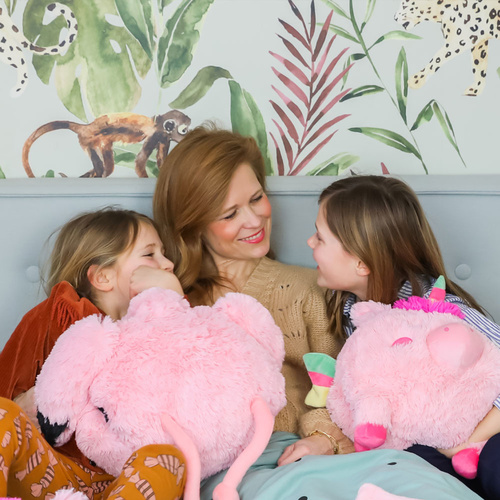 בובת חיבוק ומחמם ידים בקוטר 35 ס