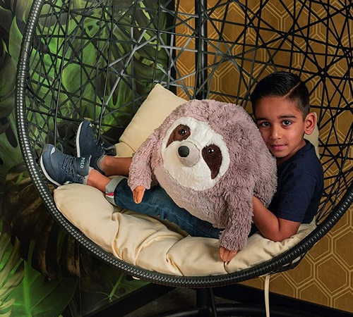 בובת חיבוק ומחמם ידים בקוטר 35 ס