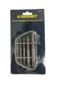 סט חולץ ברגים ספירלי 5 יחידות 046776 SIGNET 