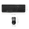 Rapoo Keyboard Set X1800 סט מקלדת ועכבר