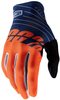 כפפות רכיבה 100% כתום / כחול - CELIUM GLOVE