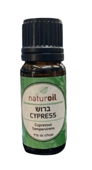 שמן ברוש | CYPRESSO OIL  | מכיל 10 מ"ל  