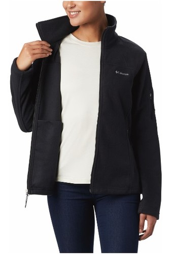 מעיל פליז לנשים Fast Trek II Full Zip שחור
