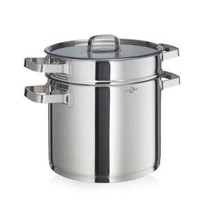 סיר עם מסננת לפסטה 22 ס"מ SAN REMO pot and pasta insert