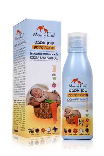 שמן אמבט אורגני חוחובה לתינוק - מאמי קר