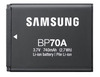 סוללה מקורית למצלמה BP70A Samsung