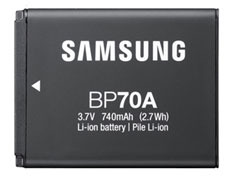 סוללה מקורית למצלמה BP70A Samsung