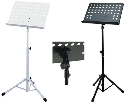 עמוד תווים תזמורתי מתקפל OMS-20 בצבע שחור 900750 מבית GEWA (Germany)