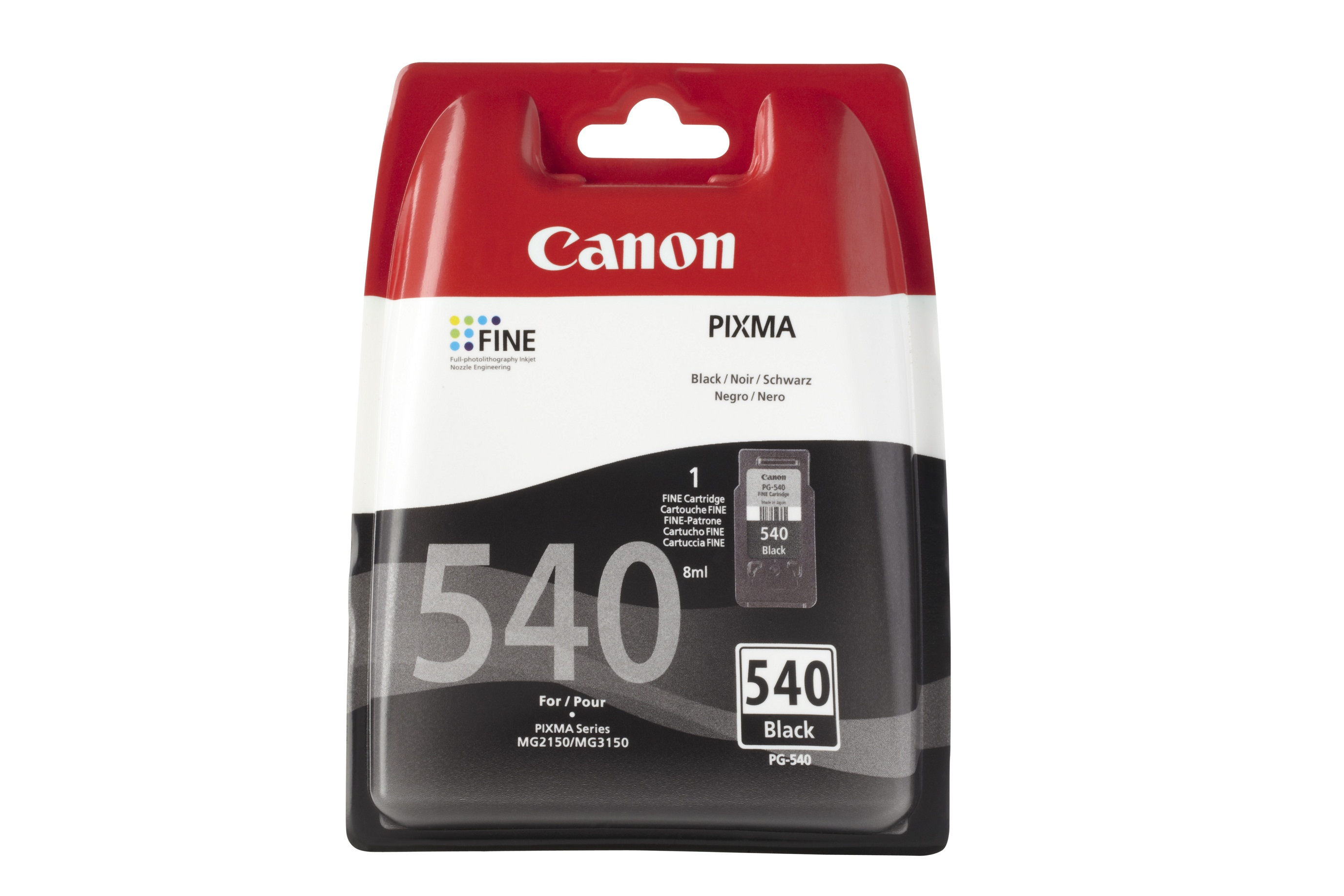 ראש דיו שחור Canon PG540