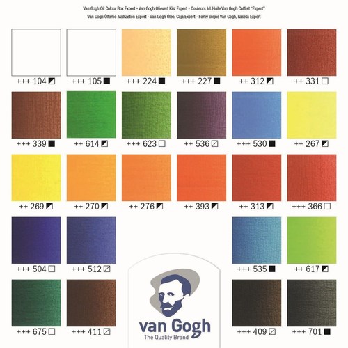 סט 26 צבעי שמן Van Gogh (20 מ