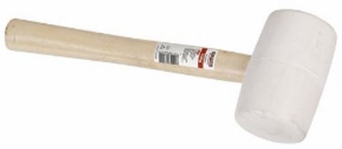 פטיש גומי לבן ידית עץ KRT904005 KREATOR