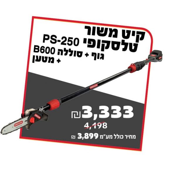 משור טלסקופי נטען  36V OREGON PS250