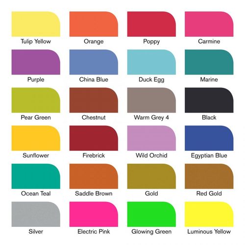 סט 24 מרקרים מקצועיים לאיור בנרתיק Promarker Wallet set (Mixed Marker)