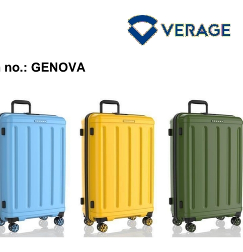 מזוודת פרמיום VERAGE בעיצוב אירופאי עשויה פוליפופילן עם תכונות אנטי שבר