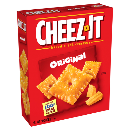 חטיף קרקר אפוי בטעם גבינה צהובה CHEEZIT - צ'יז איט