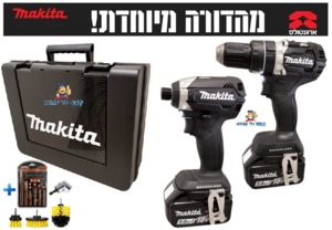 סט אימפקט ומקדחה DLX2180TXB 18V+מתנות
