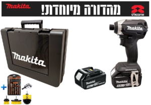 אמפקט 18V ללא פחמים DTD153RTE 2X5AH