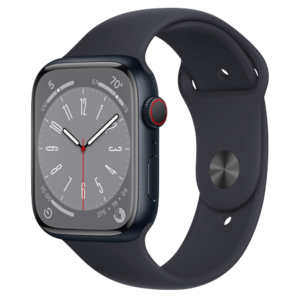 שעון חכם Apple Watch Series 8 45mm Aluminum Case Sport Band GPS + Cellular רשמי
