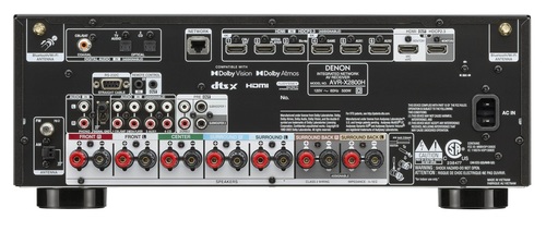 רסיבר קולנוע ביתי 8K מבית DENON דגם AVRX2800H