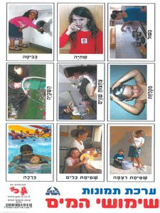 ערכת תמונות שימושי המים/ גן לי
