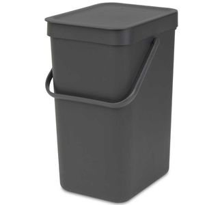 פח הפרדה 16 ליטר פלסטיק, אפור Brabantia