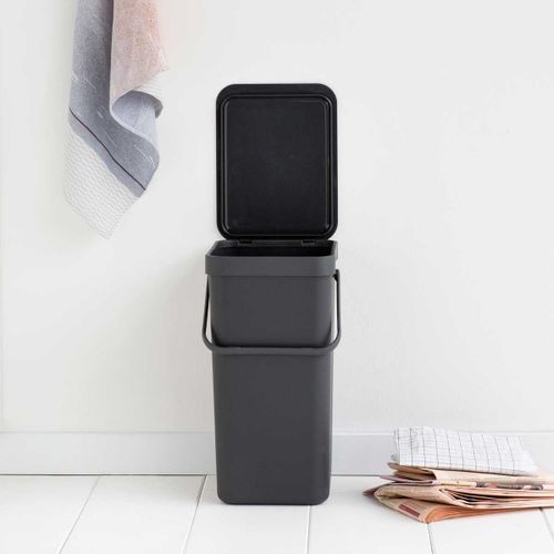 פח הפרדה 16 ליטר פלסטיק, אפור Brabantia
