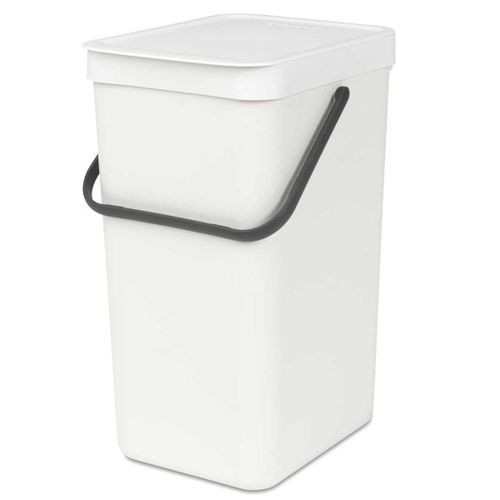פח הפרדה 16 ליטר פלסטיק, לבן Brabantia