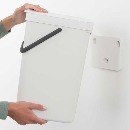פח הפרדה 16 ליטר פלסטיק, לבן Brabantia