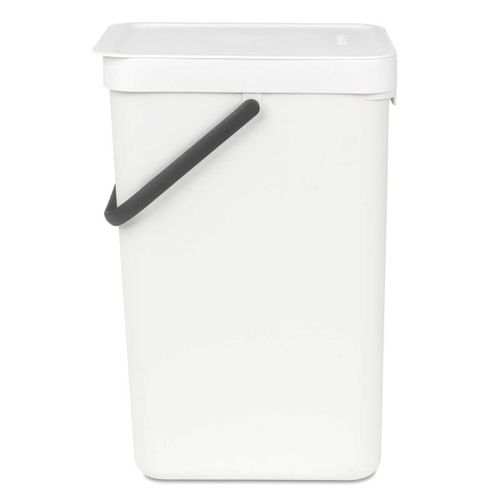 פח הפרדה 16 ליטר פלסטיק, לבן Brabantia