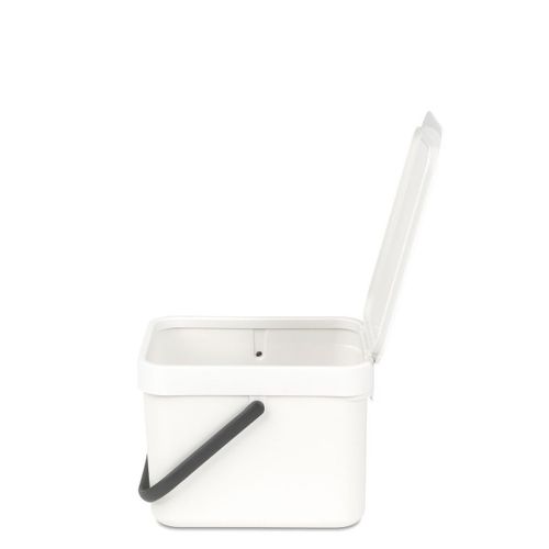 פח הפרדה 6 ליטר פלסטיק, לבן Brabantia
