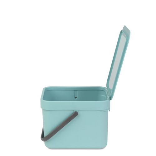 פח הפרדה 6 ליטר פלסטיק, תכלת Brabantia