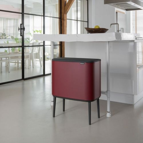 פח אשפה טאץ 36 ליטר BO בורדו Brabantia