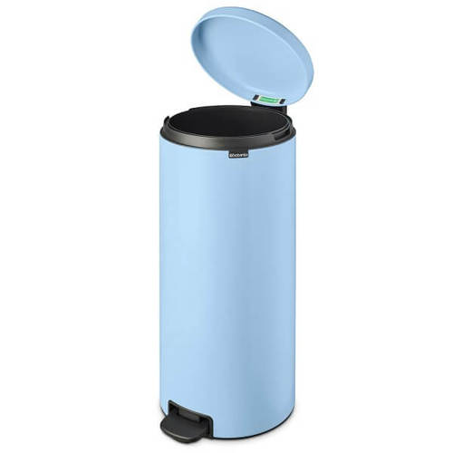 פח אשפה עגול 30 ליטר, תכלת Brabantia